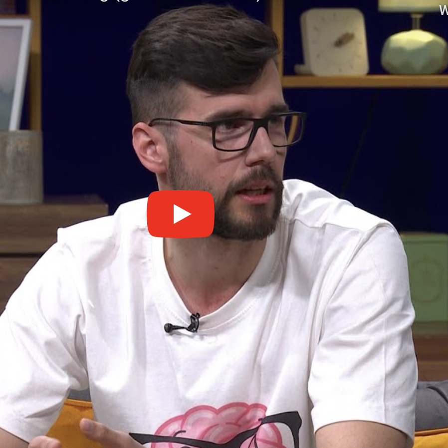 nikola učur kao siva celija gostuje u emisiji akademac na rtv