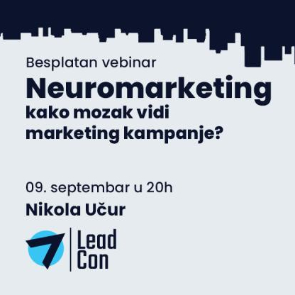 predavanje o neuromarketingu na leadcon konferenciji